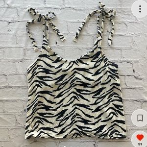 Reformation Zebra Top